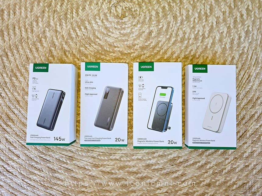 Power Up Your Summer Adventures With These Powerbanks From UGREEN